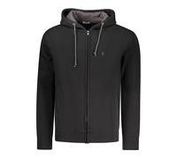 Coveri Moving Black Cotton Men's Hooded Sweatshirt - XXL