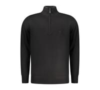 Coveri Moving Black Viscose Men's Sweater - M