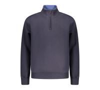 Coveri Moving Blue Cotton Men Sweatshirt - L