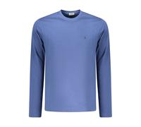 Coveri Moving Blue Cotton Men T-Shirt - M