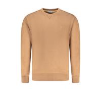 Coveri Moving Marrone Cotton Men Sweatshirt - 3XL