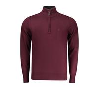 Coveri Moving Red Viscose Men Sweater - L