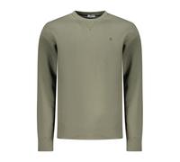 Coveri Moving Verde Cotton Men Sweatshirt - 3XL
