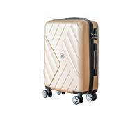 COVERI Trolley Bagaglio Mano Rigido 38x56x23 Piccolo Ultraleggero Valigia In Abs Con 4 Ruote Removibili Manico Chiusura Di Sicurezza Per Compagnie Low Cost Economy Zaino Da Viaggio - Basilea-Ororosa