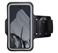 CoverKingz Bracciale sportivo compatibile con Google Pixel 8 - Borsa da braccio con scomparto per chiavi, supporto per braccio - Sport Running Band Nero