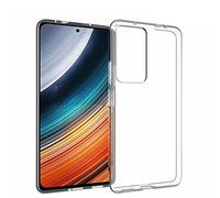 CoverKingz Custodia per Xiaomi Poco F4 - Custodia trasparente in silicone Poco F4 - Soft Case Clear - Slim Cover trasparente