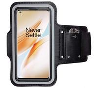 CoverKingz Porta cellulare da corsa per OnePlus 8 - Porta telefono corsa con tasca portach OnePlus 8 - Portacellulare per correre Fascia braccio smartphone Nera