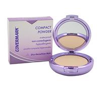 Covermark Cipria Compatta Waterproof Camouflage, Colore 01, Formato 10g | Compact Powder Ipoallergenica e Non Comedogenica per Pelle Secca, Con Vitamina E, Sodio PCA e Proteina del Grano