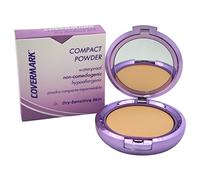 Covermark Cipria Compatta Waterproof Camouflage, Compact Powder Ipoallergenica e Non Comedogenica per Pelle Secca, Con Vitamina E, Sodio PCA e Proteina del Grano, Colore 1A, Formato 10g