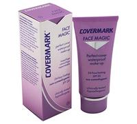 Covermark Fondotinta Waterproof Face Magic, Ipoallergenico e Non Comedogenico, SPF 20, Per Tutti i Tipi di Pelle, Formula Cremosa e Senza Acqua, Colore 7A, Formato 30 ml