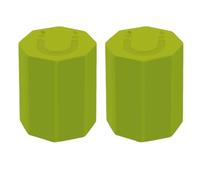 Covers Cap for Tumblers, Silicone Straw Caps, 2-Piece Replacement Accessories to Cups and Bottles for Beach, Travel, Climbing, Picnic, Hiking, Outdoor Activities, Black, White, Green, Blue, Pink