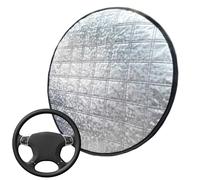 Covers Steering Wheel for Heat, Foldable Steering Wheel Sun Blocker Shield, Reflective Sunshade Sunscreen for Car and Truck Interior, Hot Weather Protection to Prevent Overheating