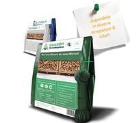 CoverUp! Telo impermeabile verde 6.0 x 8.0 120 g/m² con 30 m corda e occhielli in alluminio - resistente ai raggi UV e strappi - copertura esterna universale