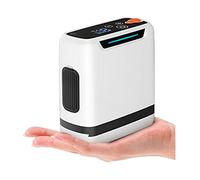 COVESY Generatore di Concentratore di Ossigeno Portatile, Ossigeno a Impulsi e Frequenza Costante, Inalatore di Ossigeno ad Alta Purezza al 96%, 1-7 L/min, Aree Ad Alta Quota Superiori a 6000m.,AQDER