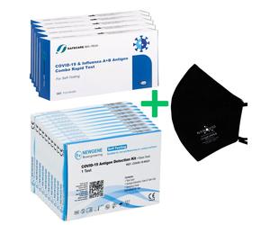 COVID-19 4in1 Offerta + Antigene Influenza B Combo da 15 pz. + GRATI