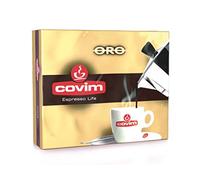 Covim Caffè - Caffè Macinato Oro, 2 Confezioni da 250 g, Intensità 8, Espresso Moka Equilibrato con Note Cioccolatose e Floreali