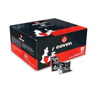 Covim Caffè - Capsule di Caffè Mistero Nero, 100 Capsule Monodose Intensità 10, Compatibili con Lavazza Espresso Point, Corposo con Note di Legno e Cacao