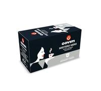 Covim Caffè - Capsule di Caffè Mistero Nero, 120 Capsule Monodose (4x30 pz), Intensità 10, Compatibili con Nespresso Original, Corposo con Note di Legno e Cacao