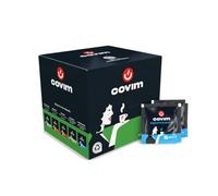 Covim Caffè - Cialde di Caffè Decaffeinato, 200 Compostabili Monodose (4x50pz), Intensità 6, Compatibili ESE 44 mm, Espresso Dolce e Cremoso con Aromi di Cereali e Malto