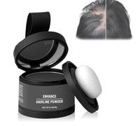 Covrix Instant Hair Powder - Hairline Powder, Instantly Conceals Hair Loss, Root Touch up Powders, For Thinning Hair, Water Sweat Resistant (07 Dark Gray)