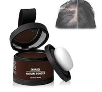 Covrix Instant Hair Powder - Hairline Powder, Instantly Conceals Hair Loss, Root Touch up Powders, For Thinning Hair, Water Sweat Resistant (06 Dark Brown)