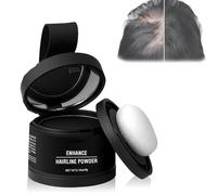 Covrix Instant Hair Powder - Hairline Powder, Instantly Conceals Hair Loss, Root Touch up Powders, For Thinning Hair, Water Sweat Resistant (03 Black)