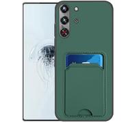 Covthch REDMAGIC 10S Pro - Custodia per ZTE Nubia Red Magic 10 Pro con pellicola protettiva, custodia RedMagic 10 Pro con scomparti per carte di credito, sottile, in gomma siliconica TPU, verde