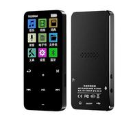 COVVY Lettore MP3 da 72 GB con Bluetooth, touch screen HD da 1,8 pollici, lettore musicale con altoparlanti HiFi, radio FM, registratore vocale, suono senza perdita di dati