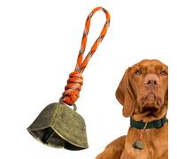 Cow Bell per il pascolo, campanello di disturbo di pecora,Campane disprezzate versatili con cordino per imbracatura di cavalli - Ornamento in metallo resistente alle intemperie per ranch di fattorie d