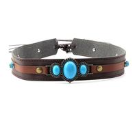 Cow Boy Band Fascia etnica Western Cintura Rurale Cowgirl Hatbands Western Supplies Legatura Pelle Donne Uomini Cintura Cappello da cowboy, n, Taglia unica
