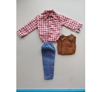 cow boy vintage 1975 originale, Gi joe, geyperman nuovo