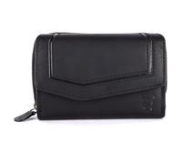 Cow Burry Portafoglio da donna in vera pelle | Portafoglio vintage di alta qualità con chiusura lampo | Materiale morbido e taglia XXL | Portafogli | Cow Burry CB-22 Black, Nero , 18 x 3 x 9,5 cm