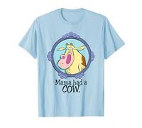 Cow & Chicken Mama Had A Cow Maglietta