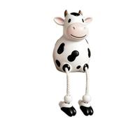 Cow Garden - Statua in resina Cow Shelf with Animal Statue, ideale per