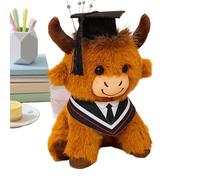 Cow Plush Toy Stuffed Animal - Cute Realistic Sitting Farm Doll, Soft Cuddly Cushion Toy | Adorable Farm Animal Plush Companion, Snuggle Sleep Pillow Decor For Nursery Bedroom Playroom Gift
