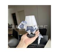 Cow table lamp LED lamp creative simulation home lighting resin statue crafts ornaments decoration