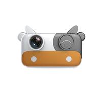 Cow WIFI Kids Camera Mini SLR Cartoon Digital Camera (marrone)