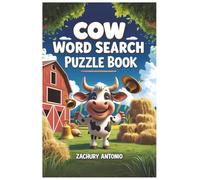 Cow Word Search Puzzle Book: Moo-velous Fun with 50+ Word Search Puzzles About Cows, Farm Life, Breeds, Dairy, and More