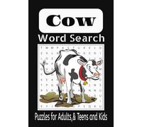 Cow Word Search: Udderly Fun Puzzles for Cow Lovers of All Ages