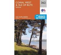 Cowal West and Isle of Bute (Map) OS Explorer Map