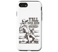 Cowboy alieno vintage, sei mai stato sondato divertente Custodia per iPhone SE (2020) / 7 / 8