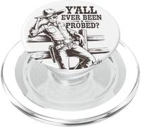 Cowboy alieno vintage, sei mai stato sondato divertente PopSockets PopGrip per MagSafe