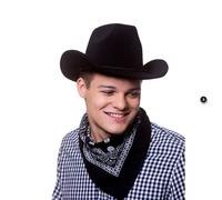 Cowboy Bandana Rodeo Cowgirl Wild West Donna Uomo Costume Neckscarf