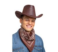 Cowboy Bandana Rodeo Cowgirl Wild West Donna Uomo Costume Neckscarf