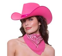 Cowboy Bandana Rodeo Cowgirl Wild West Donna Uomo Costume Neckscarf