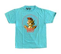 Cowboy Bebop Ed And Ein T-Shirt Uomo Donna Anime Blu Cotone Manica Corta