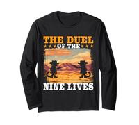 Cowboy Cats Duello Delle Nove Vite Maglia a Manica