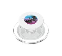 Cowboy che cavalca la creatura del drago Drake grigio viene PopSockets PopGrip per MagSafe