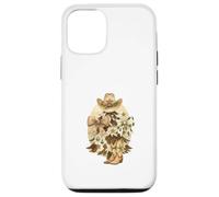 Cowboy Christmas Tree Western Hat & Boots Watercolor Custodia per iPhone 12/12 Pro