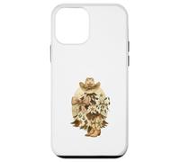 Cowboy Christmas Tree Western Hat & Boots Watercolor Custodia per iPhone 12 mini